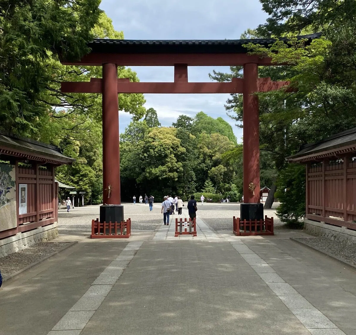 武蔵国一宮氷川神社三の鳥居