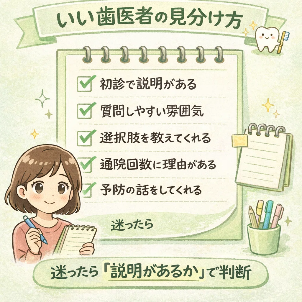 いい 歯医者 見分け 方