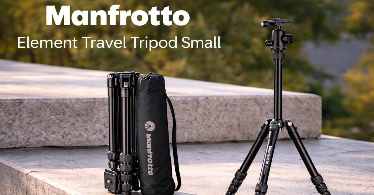 Manfrotto Elementトラベル三脚 スモールは、軽いだけで終わらない