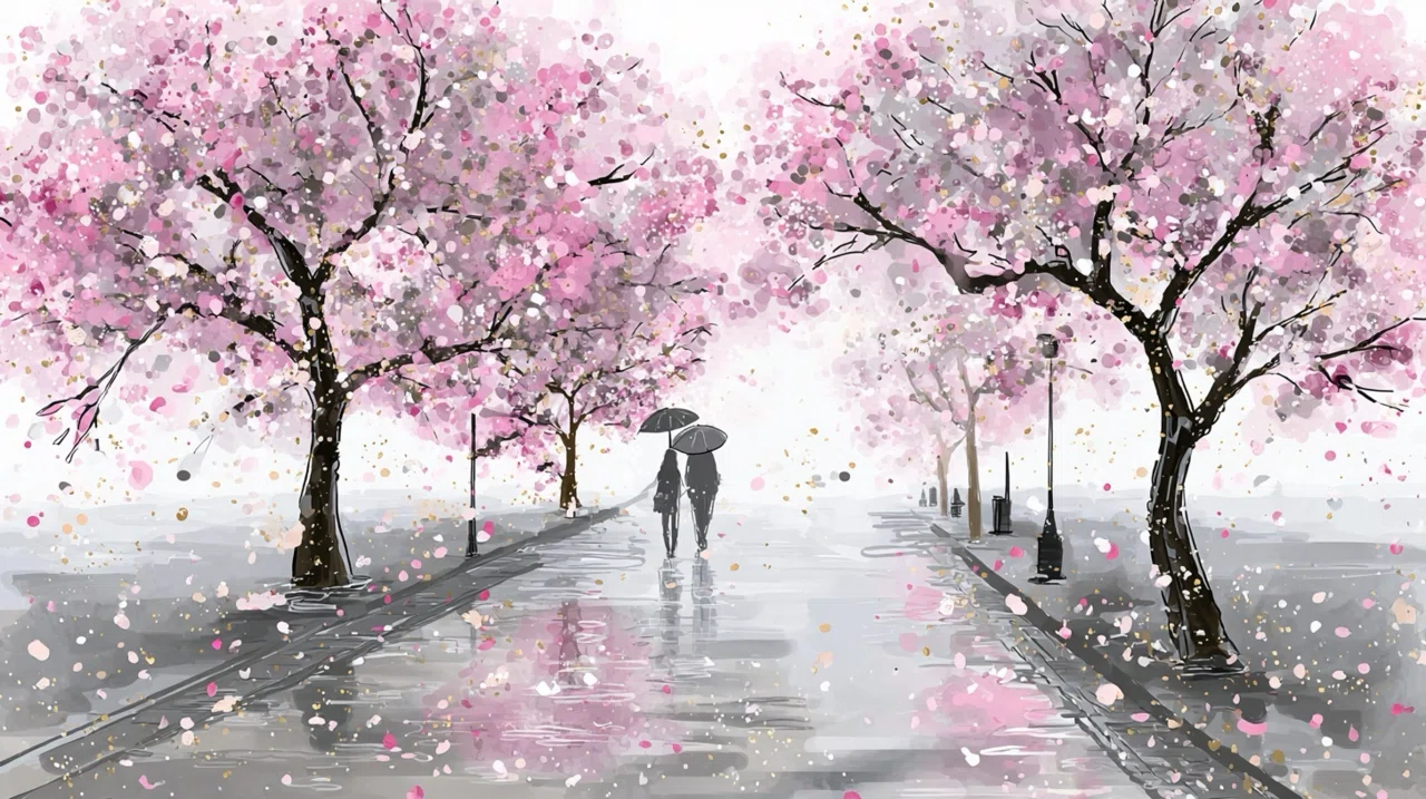 雨桜 桜雨 | GANREF