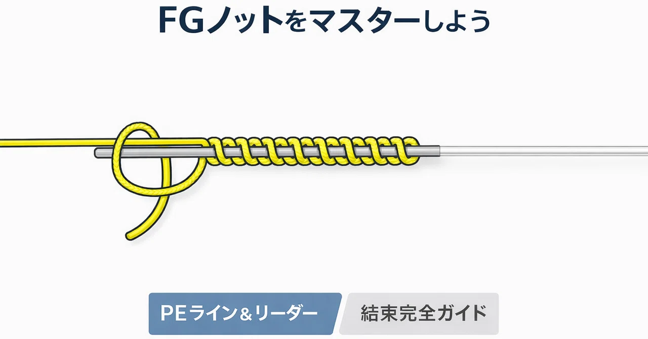 【週末増刊号】春到来！FGノットをマスターしよう｜PEラインとリーダーの結束を基礎から丁寧に解説｜FISHING EXTRA