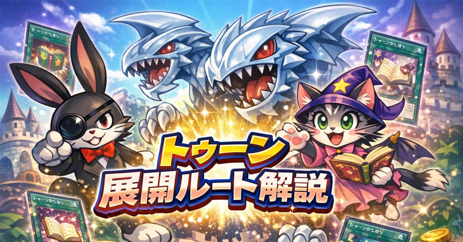 遊戯王】新規トゥーン展開考察ページ｜uni928