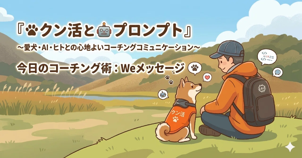 🐾Sniffing & 🤖Prompts Day 32: Validation [We-Messages]｜柴犬ぽんちゃん＆パパさん