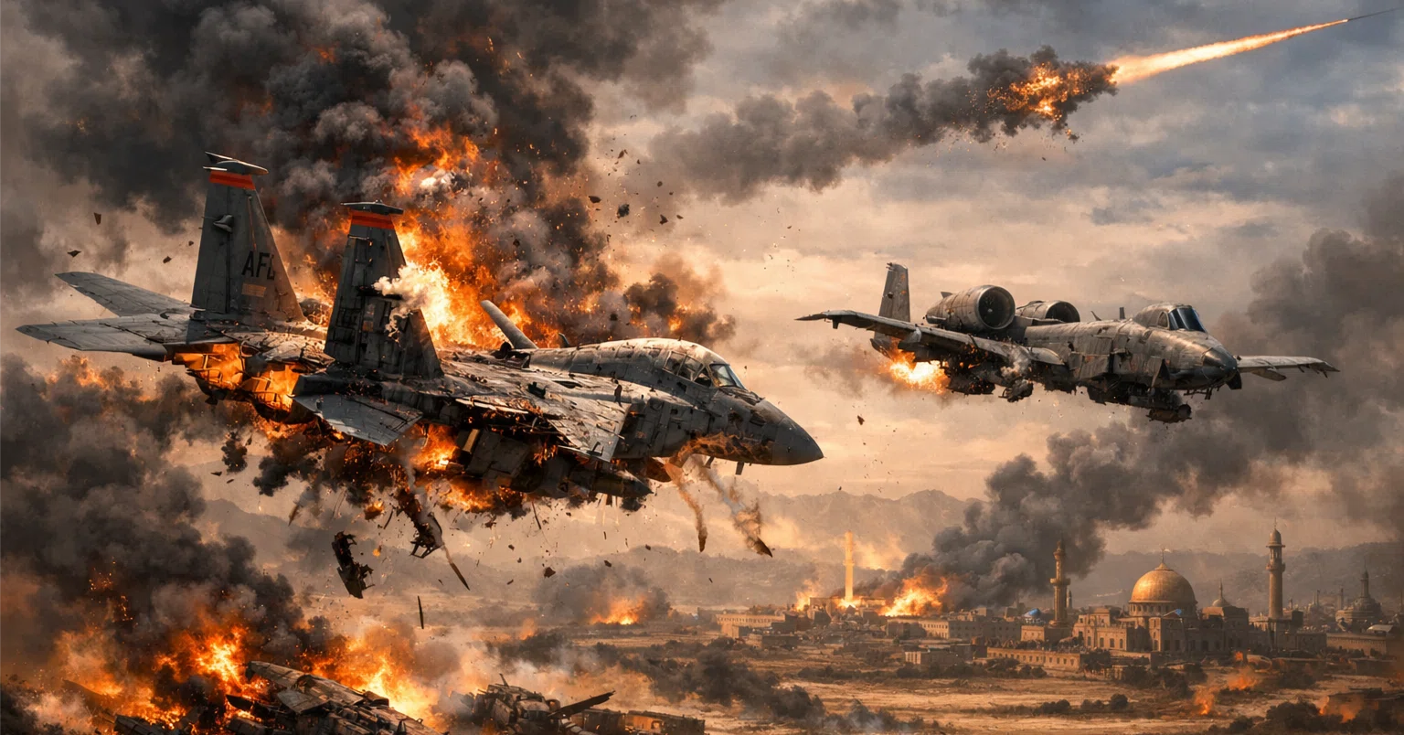 米軍F-15E撃墜、A-10も被弾─イランの継戦能力と48時間最後通牒が意味
