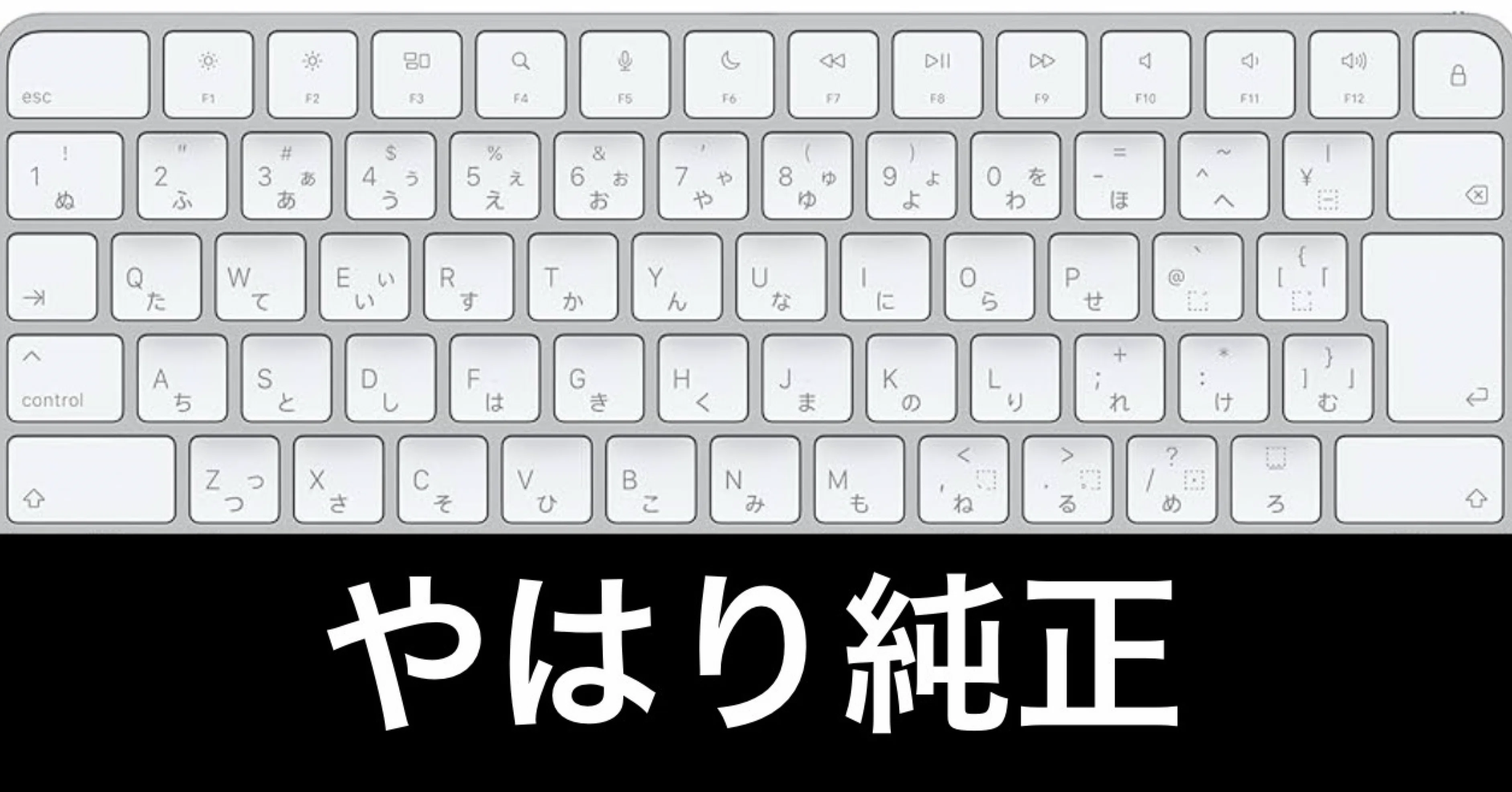 ケースじゃない方のMagic Keyboard最高。｜ガジェットはむおっち