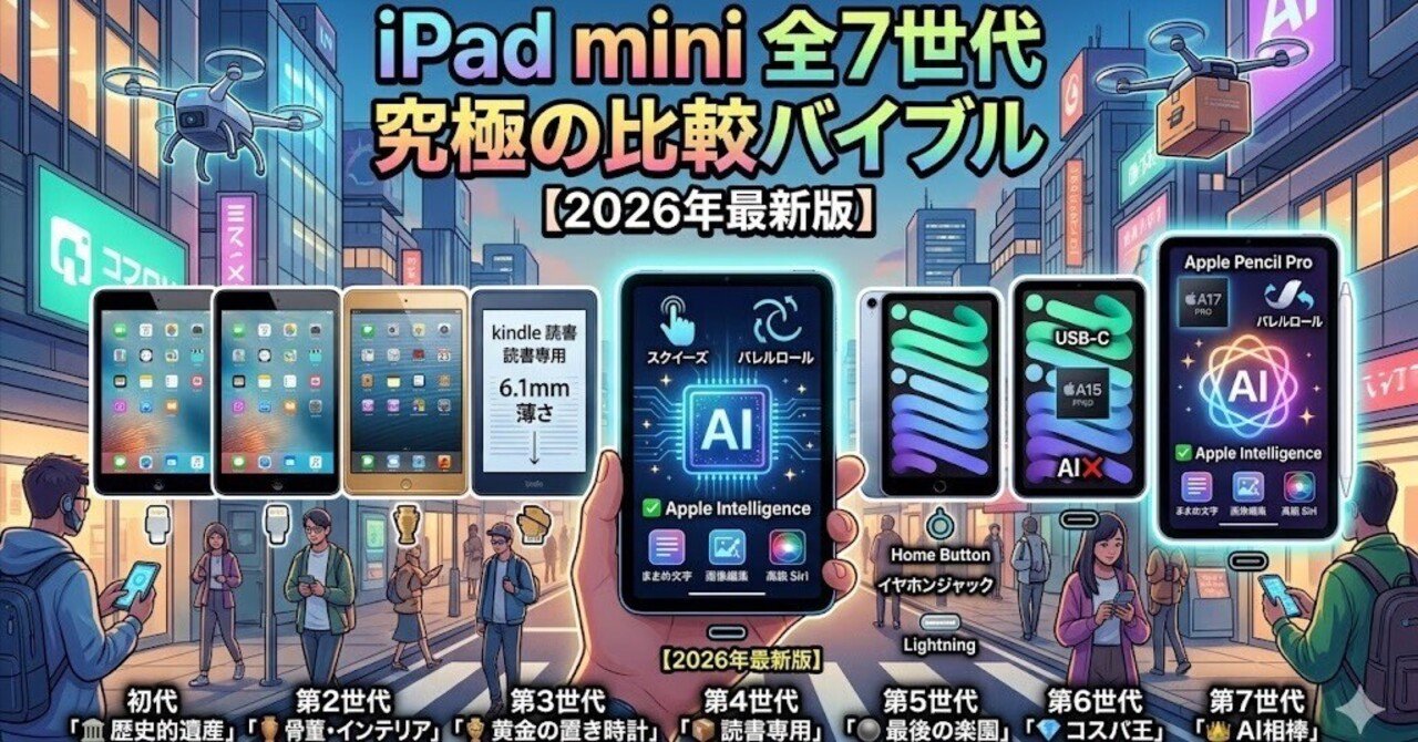 2026年2月に買って2回だけ使用　iPad mini 第7世代 新型iPad Mini、予想される仕様・発売時期・価格など最新情報を確認