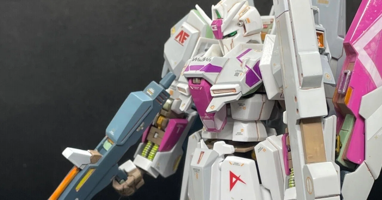 1/144Zガンダム3号機初期検証型をつくってみた｜こねこなめこ