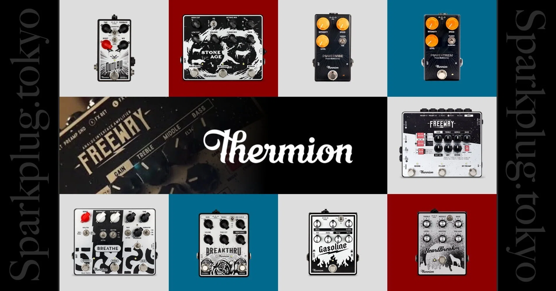 スペイン発のエフェクターブランド「Thermion（サーミオン）」を極少数