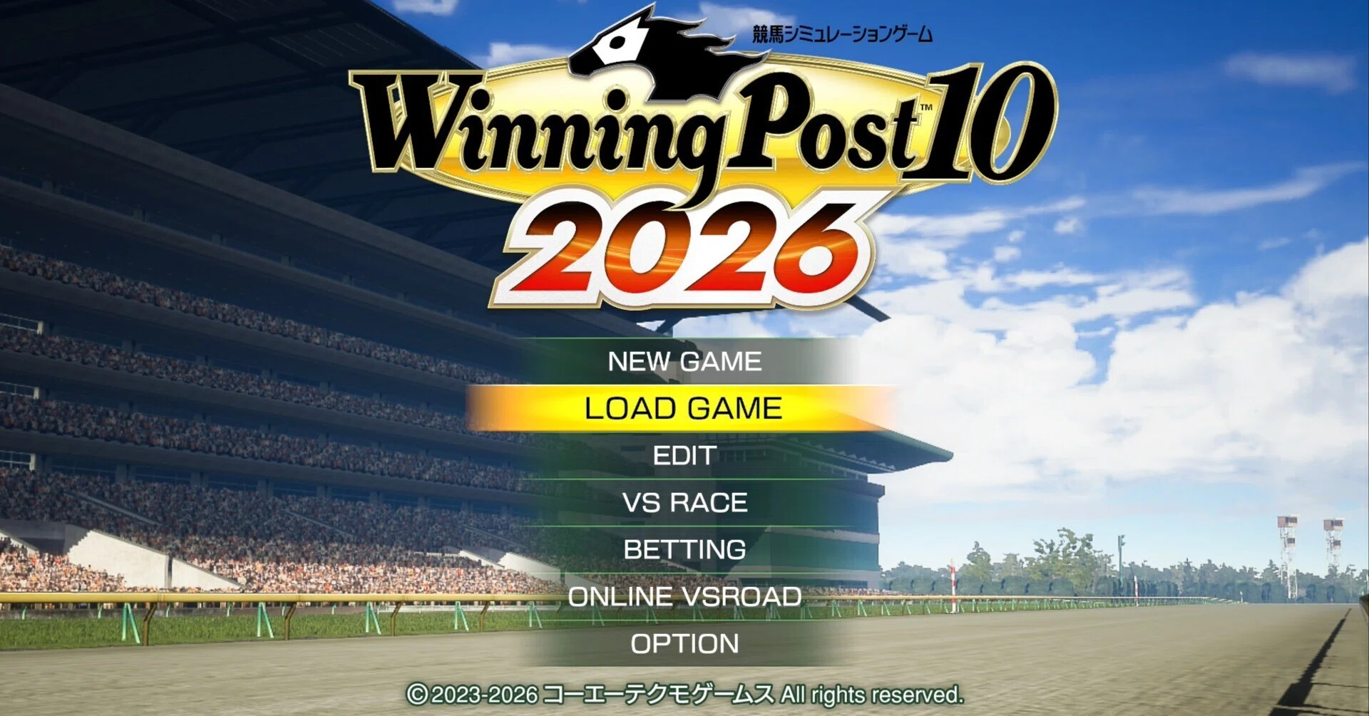 ウイニングポスト10 2026 プレイ記録｜ワンチャンス