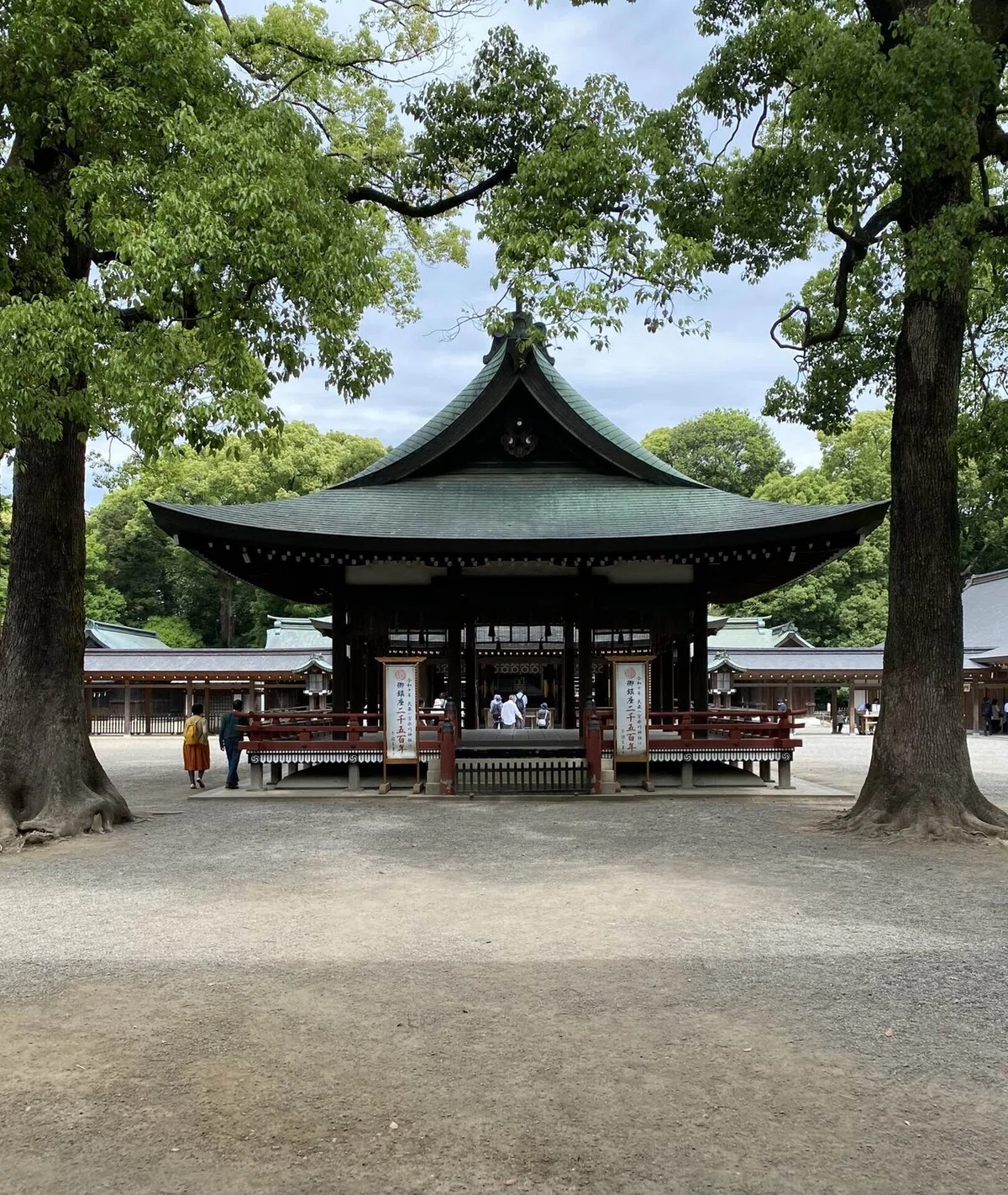 武蔵国氷川神社舞殿