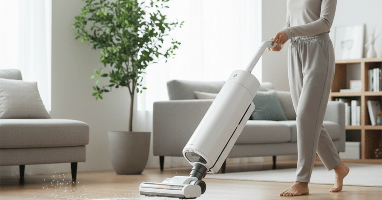 まるで浮いているような軽やかさ！「BALMUDA The Cleaner Lite」で毎日