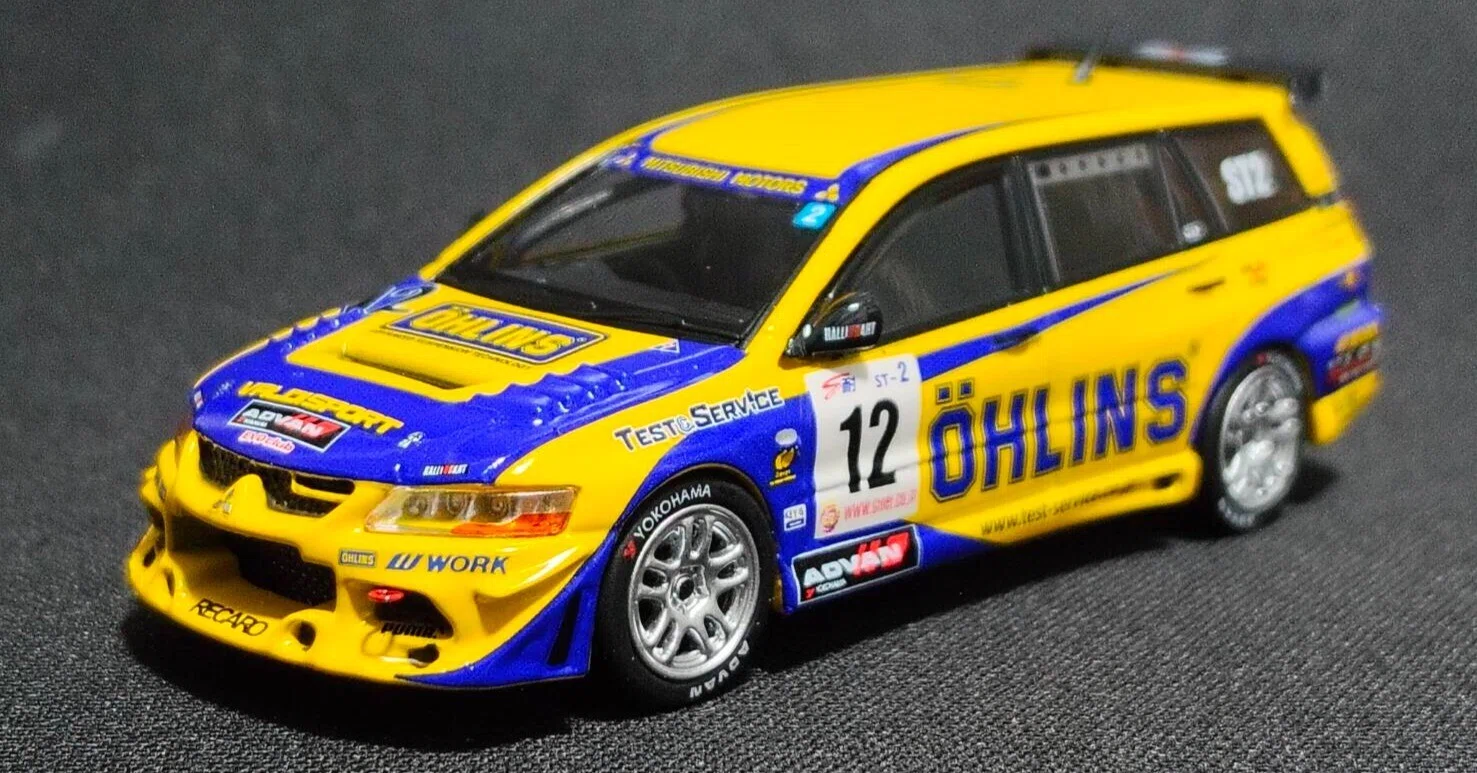 INNO64 1/64 MITSUBISHI LANCER EVO IX WAGON #12 