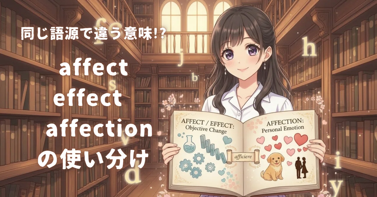 Same Etymology but Different Meanings!? How to Use affect / effect ...