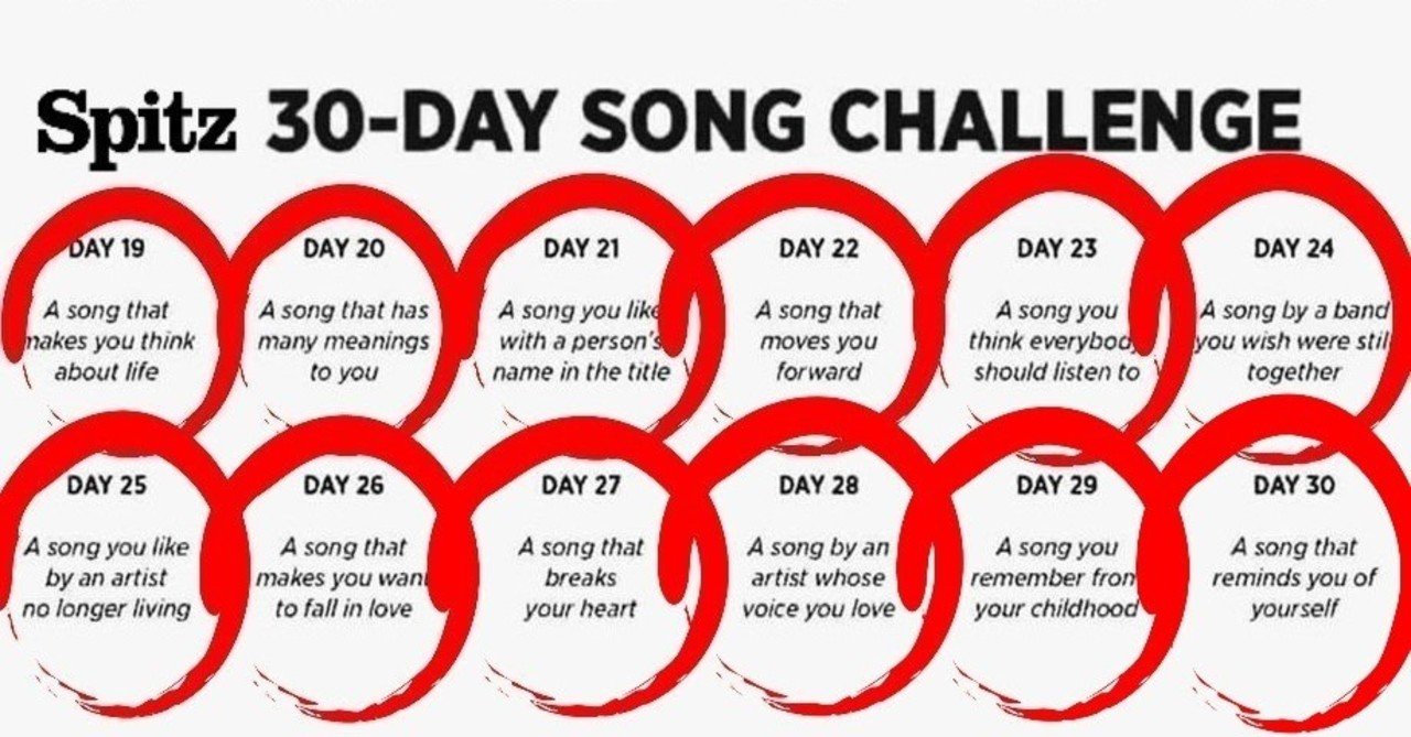 Challenge 30日目 スピッツ 魔法のコトバ しゅぎもん Note
