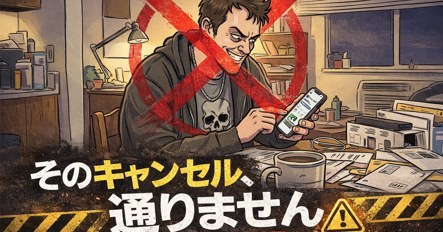 購入後に「キャンセルしたいです」と言われたその後｜サク