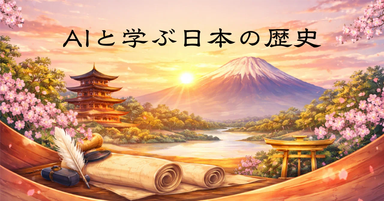 Learning Japanese History with AI, starting now.｜AIと学ぶ日本の歴史
