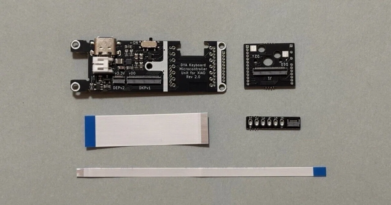 無線分割キーボードのために設計した XAIO nRF52840 Plus ブレーク