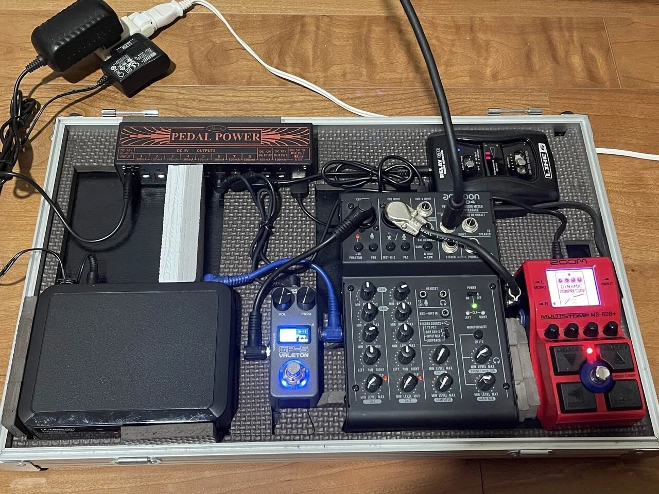 Equipment] Configuration of an effects board for solo bassist