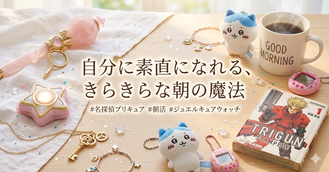 名探偵プリキュア】ジュエルキュアウォッチを買ったら朝起きるのが楽に