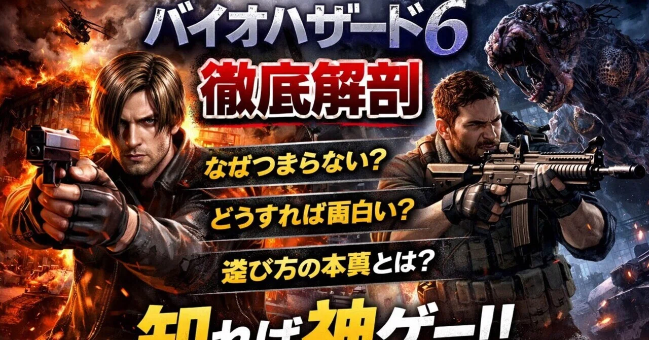 Why Resident Evil 6 is Called Boring, and How to Truly Enjoy It｜無言ホラー ...