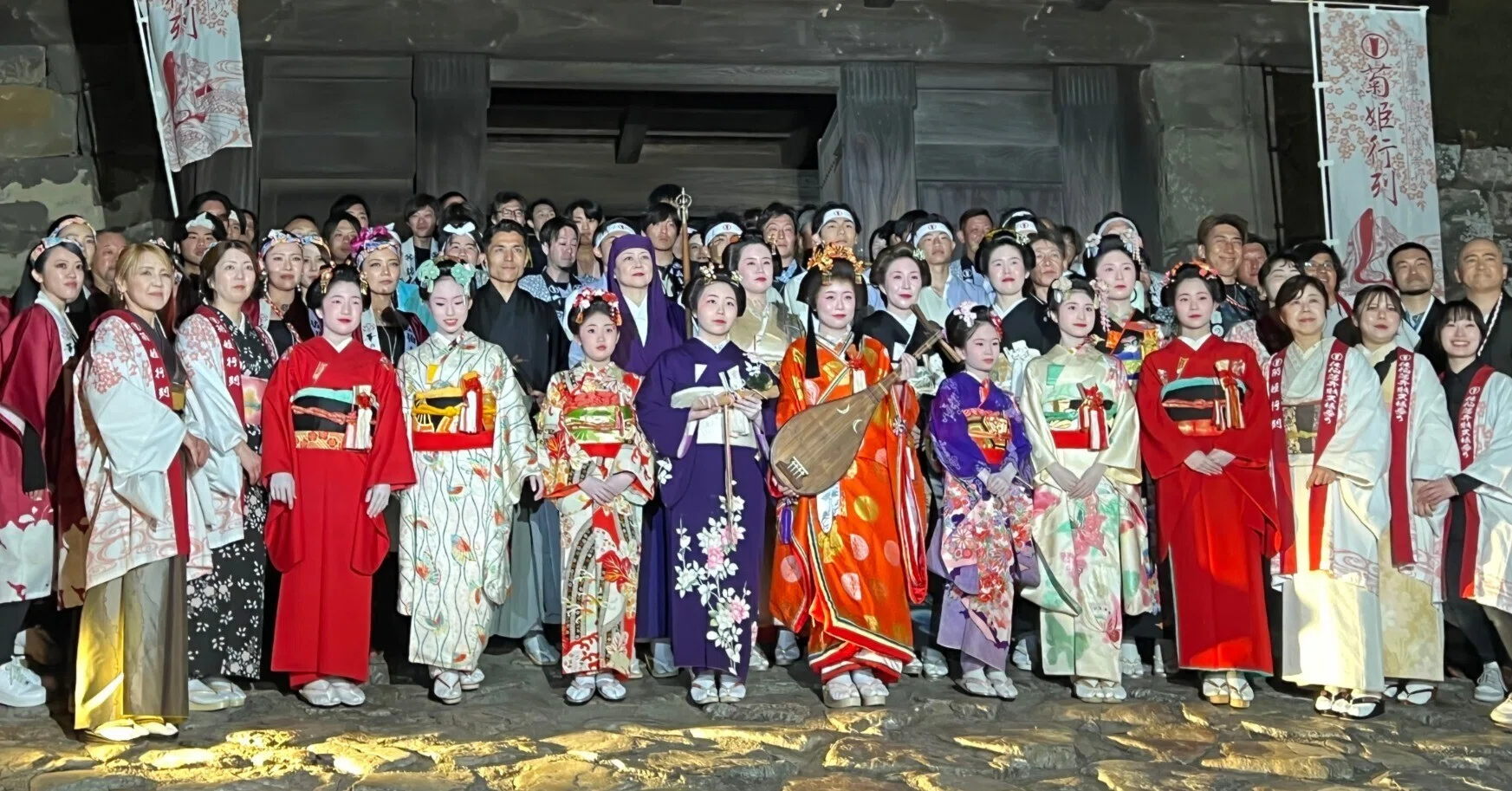 佐伯藩弁財天様参り菊姫行列｜oita_saiki