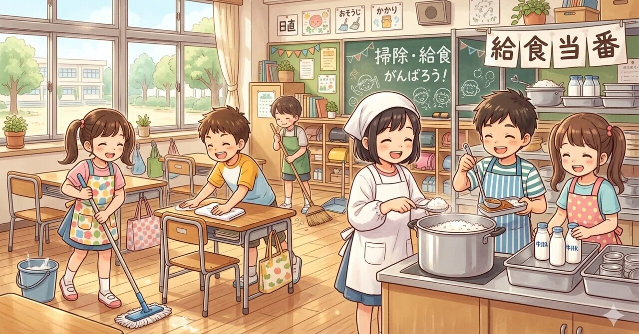 時短】【GAS】「掃除＆給食当番表」の作り方（完全版）｜ネロ先生のお