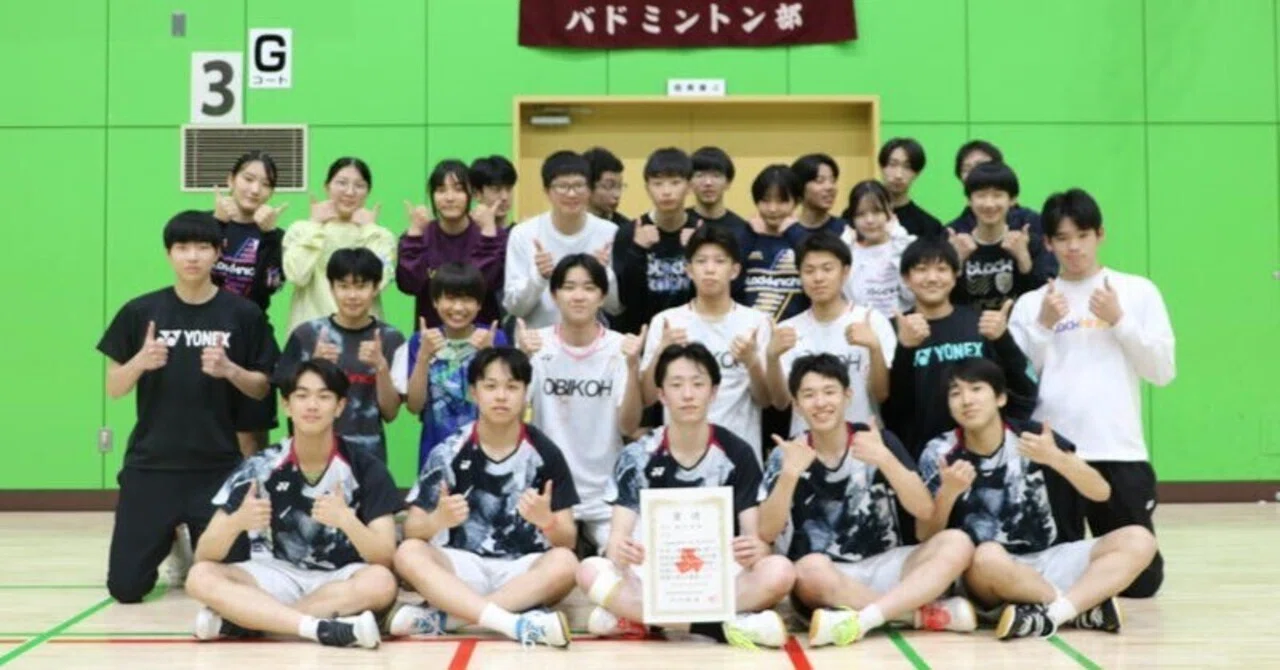 バドミントン部）スプリングキャンプ｜北海道帯広工業高等学校公式note