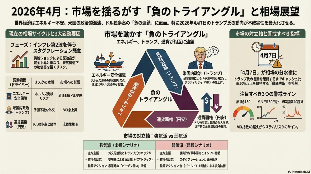 2026年4月6日：市場の転換点】｜Taro