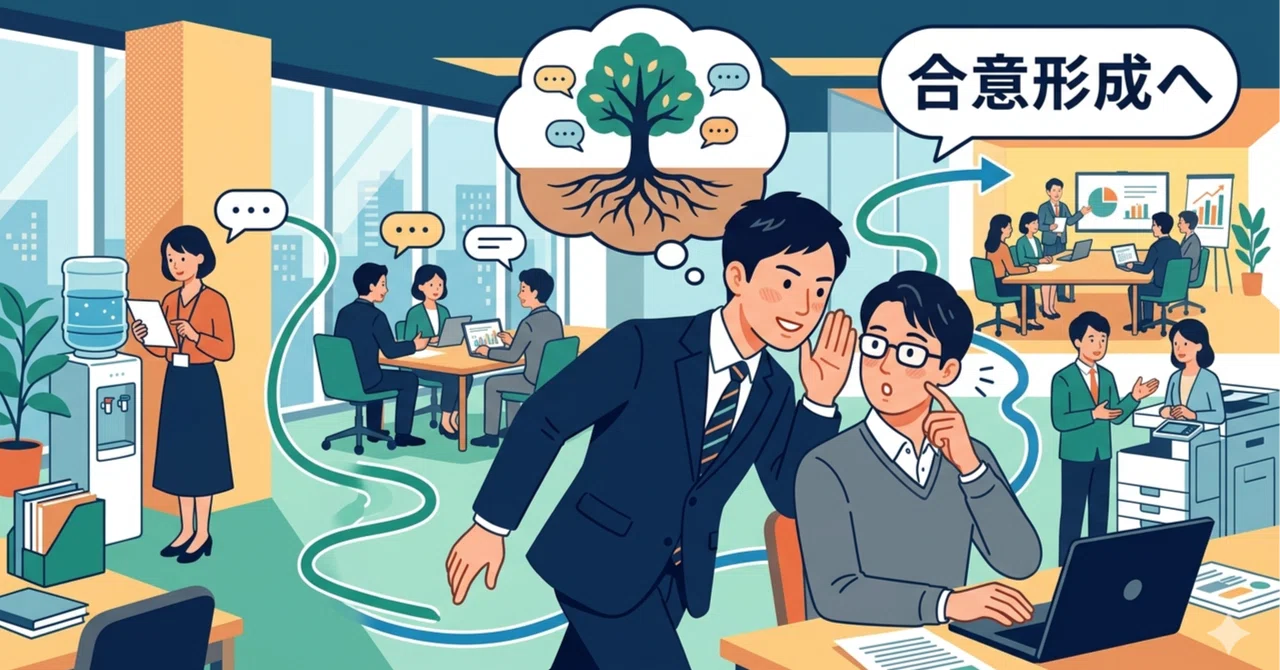 新入社員の皆さまへ!追記!根回しを覚えておこう!|ゆきよー