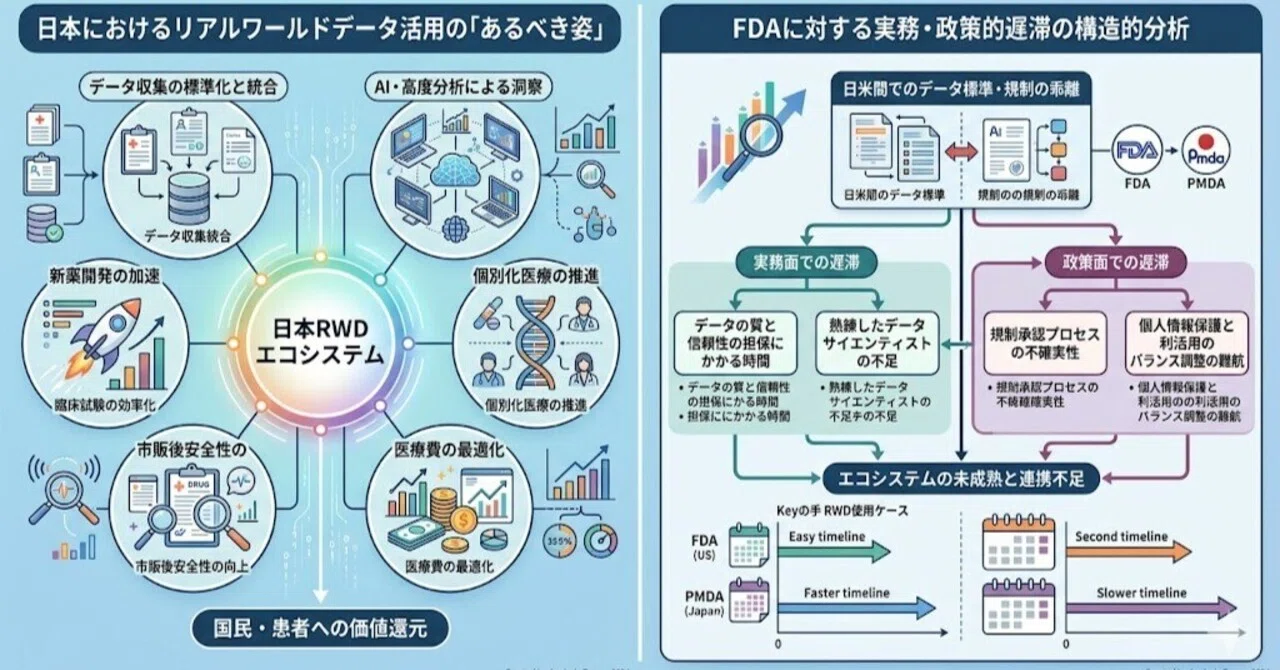 日本におけるリアルワールドデータ活用の「あるべき姿」とFDAに対する