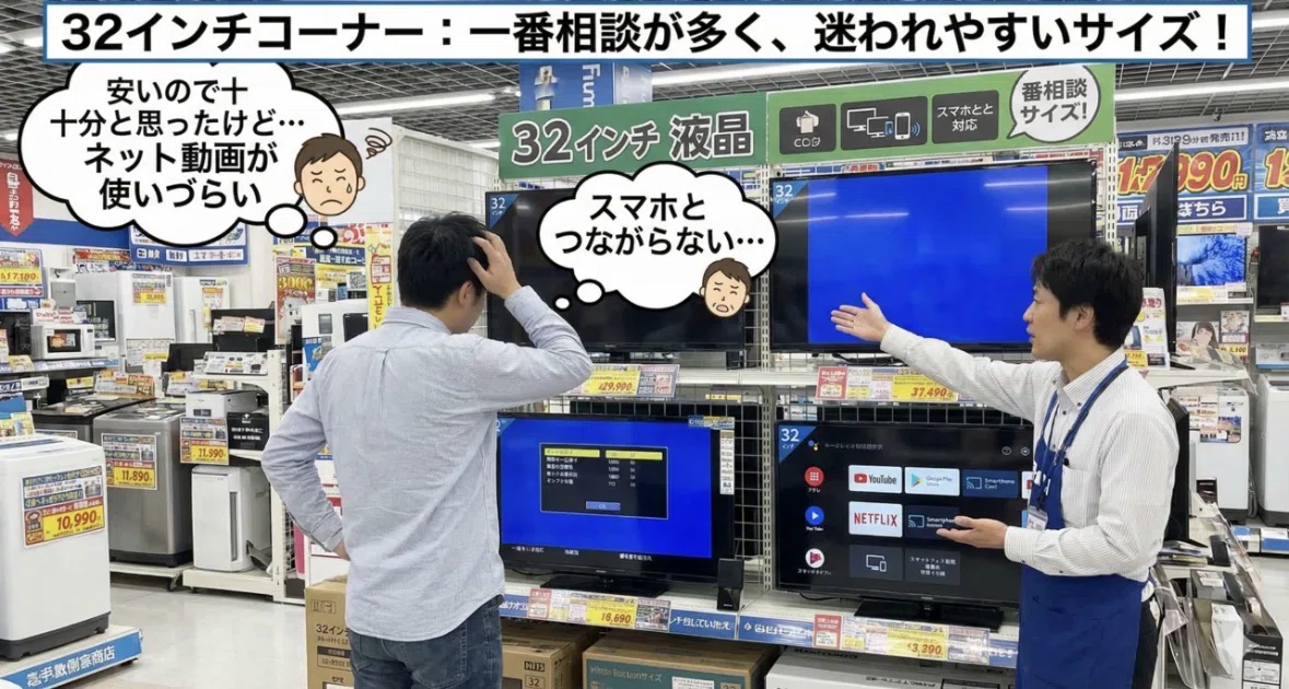 2026年最新】32インチ液晶テレビおすすめランキング｜今日のいいモノ