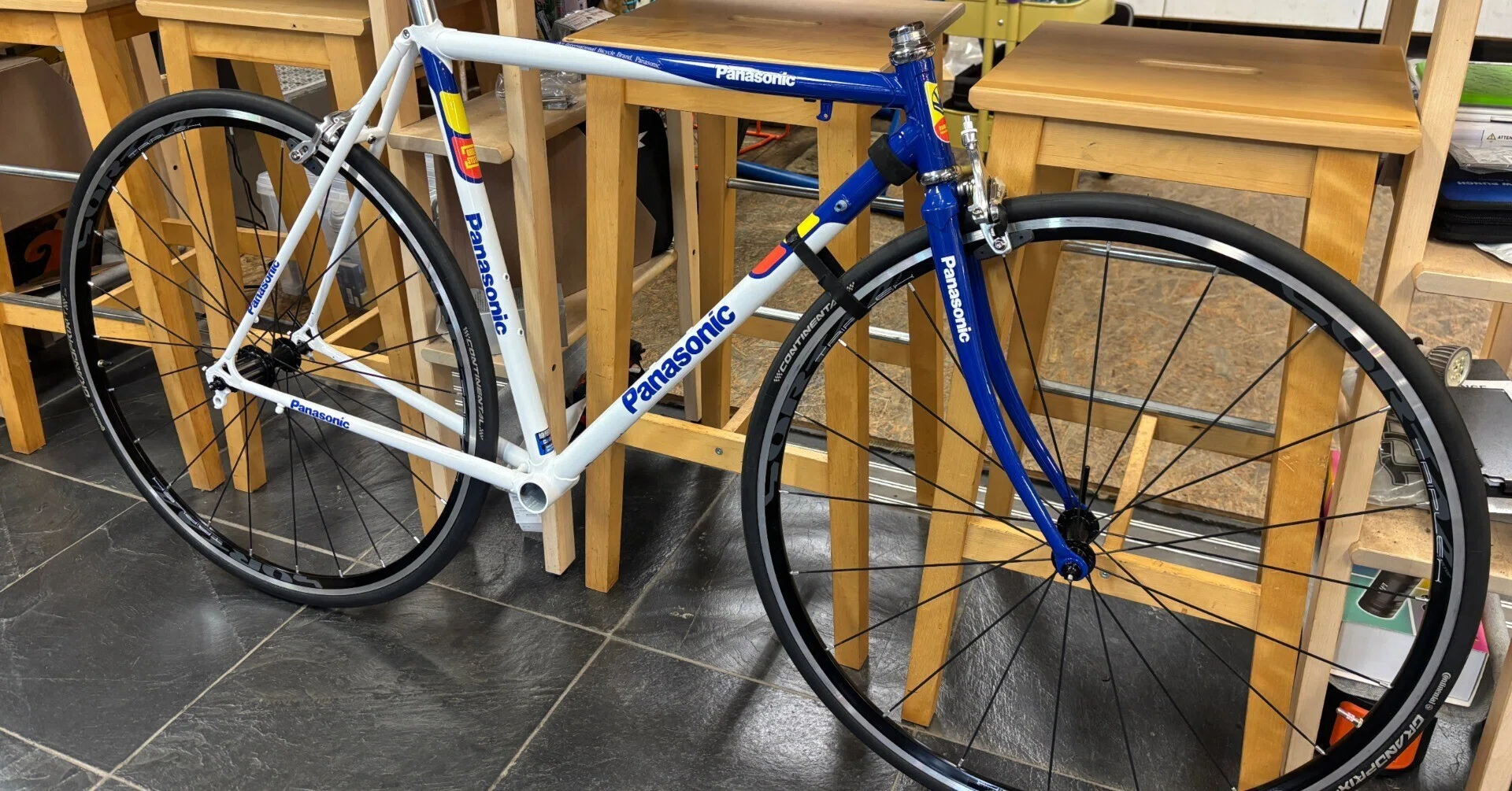 Panasonic リペイントフレーム販売します｜サンクスサイクルラボ小岩店