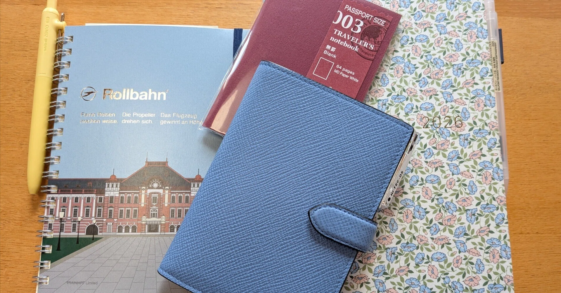 2026年の手帳事情 ほぼ日/smythson/トラベラーズノート/Rollbahn｜Kathy