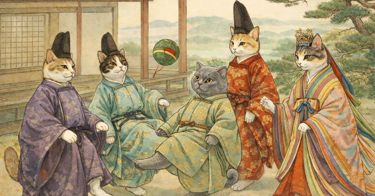 雅」だけではなかった平安貴族の暮らし👘🐈️｜考える猫🐈‍⬛