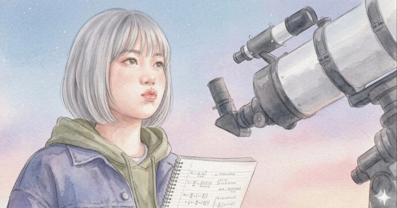 No.44 銀髪ボブにアヒル口の宇宙女子！池田朱里ちゃんのきらきら観測