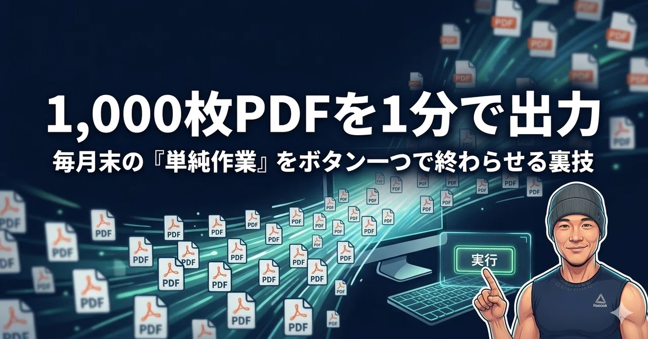 [Output 1,000 PDFs with a Single Button] The Secret Trick to Finishing ...
