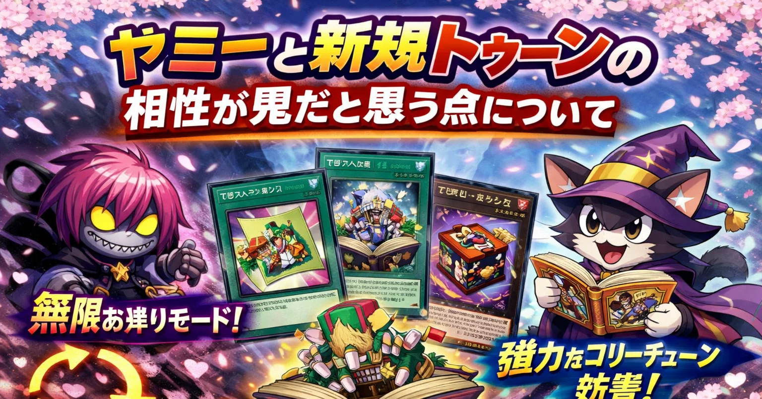 遊戯王】ヤミーと新規トゥーンの相性が鬼だと思う点について｜uni928