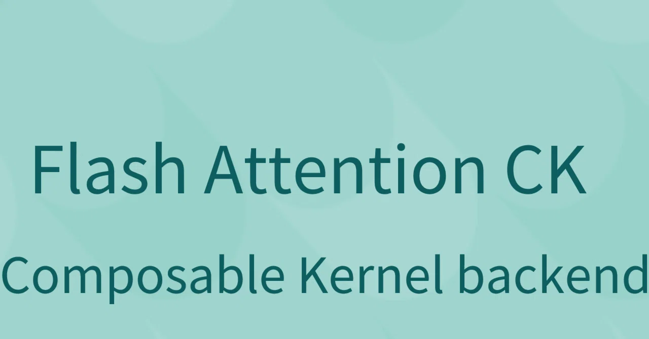 [ RX9070XT ] Flash Attention CK Composable Kernel backend windows版 ビルド ...