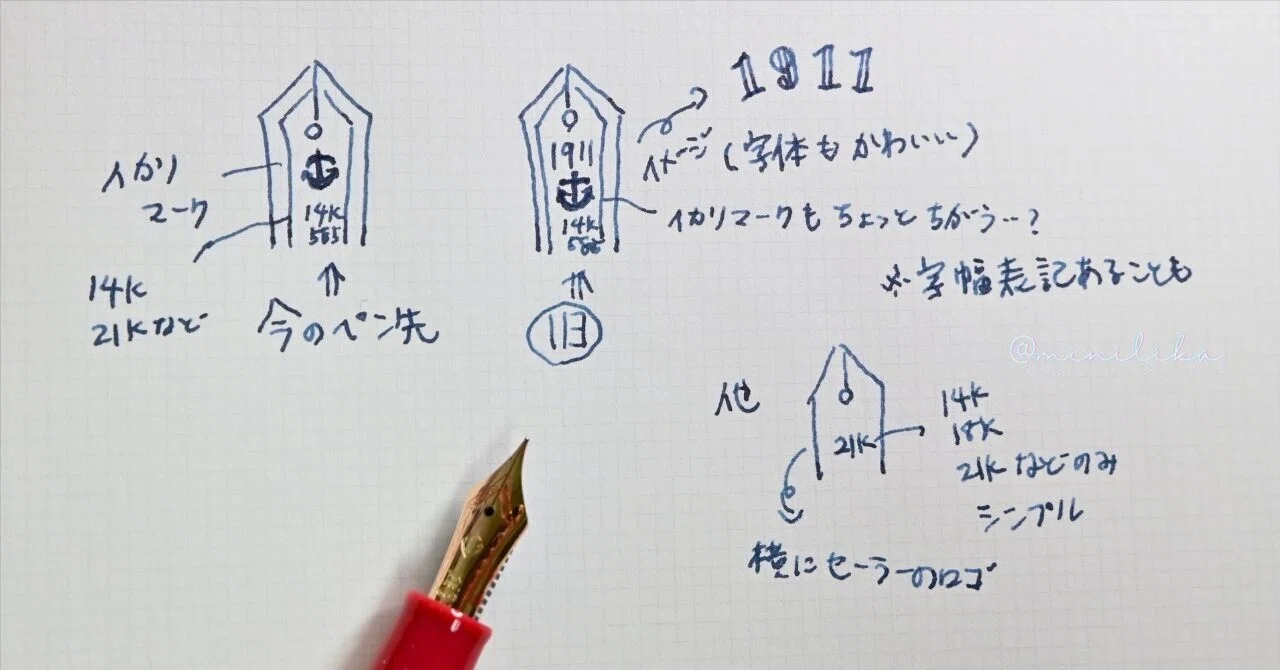 金ニブ（万年筆）にハマってヤフオクまでいった話｜minilika（みにりか）