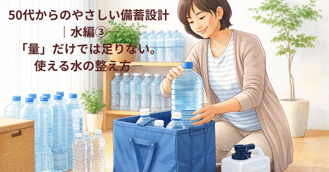 Easy Stockpile Planning for Those in Their 50s: Water Part 3 | It's Not ...