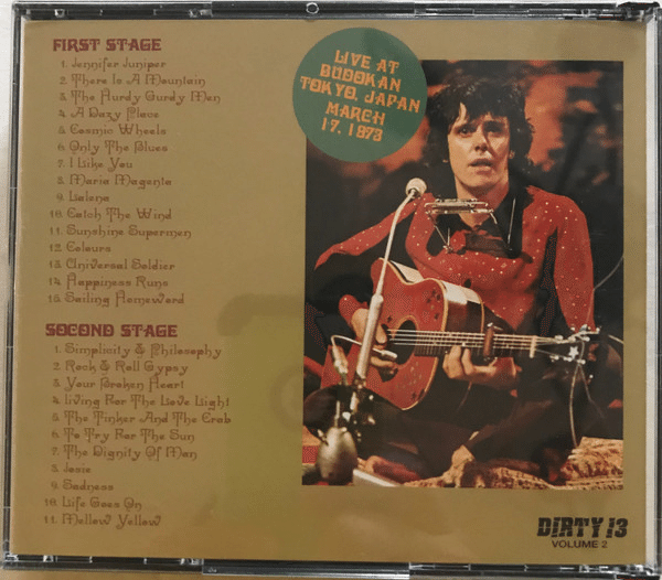 【美盤】ドノヴァン・ライブ・イン・ジャパン:スプリング・ツアー1973 Live in Japan: Spring Tour 1973 - Wikipedia