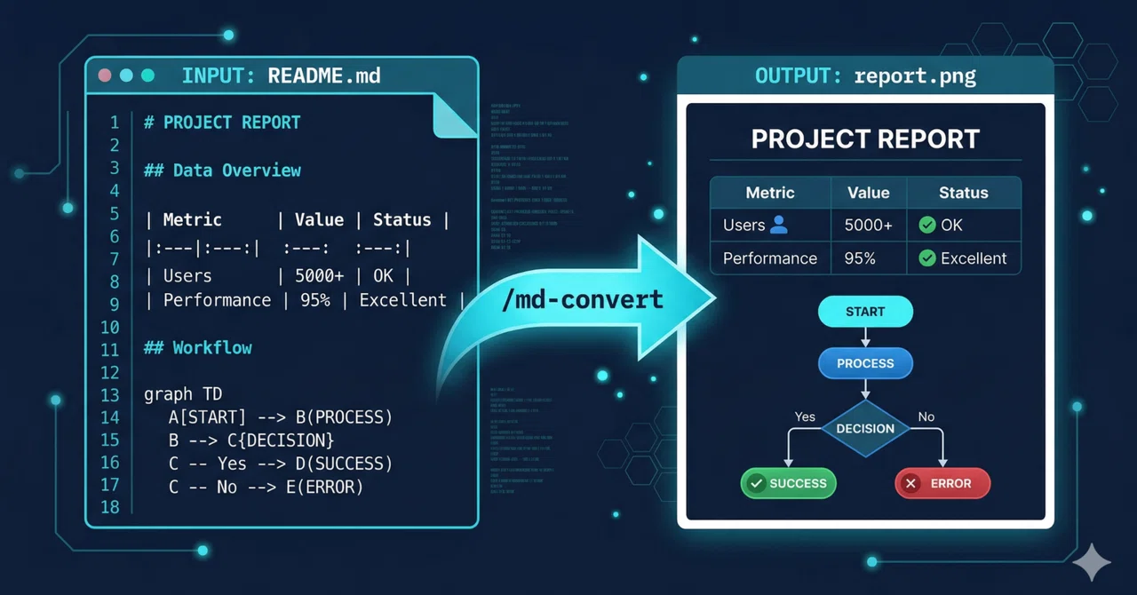 【全コード公開】コピペ5分でAI執筆ワークフローに図表自動変換を追加する #ClaudeCode #カスタムスキル #Markdown # ...