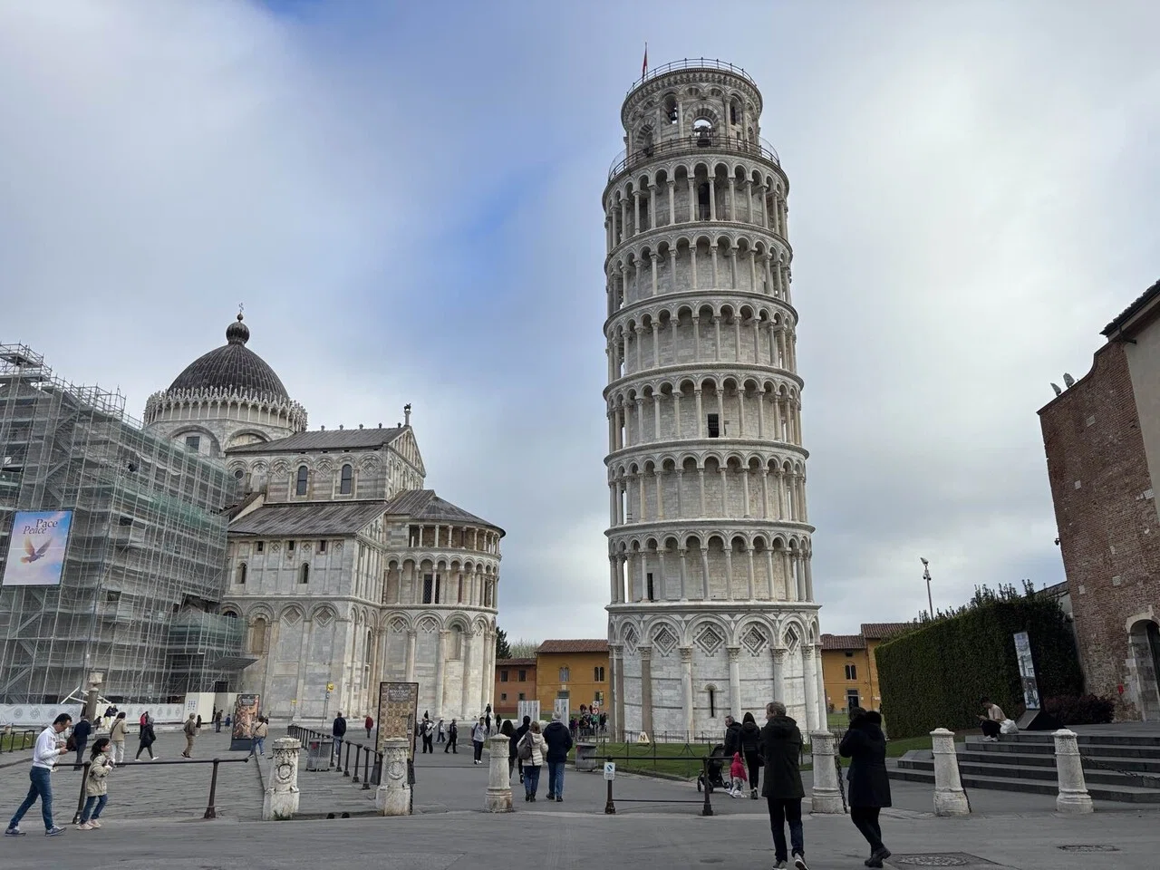 世界一周の旅270イタリア、ピサの斜塔編｜Tato/旅の備忘録