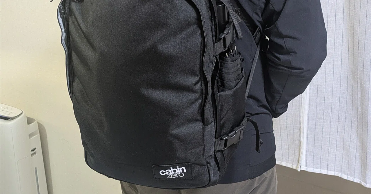 レビュー品】LCC旅行の最強コンビ！「CabinZero Classic Pro 32L