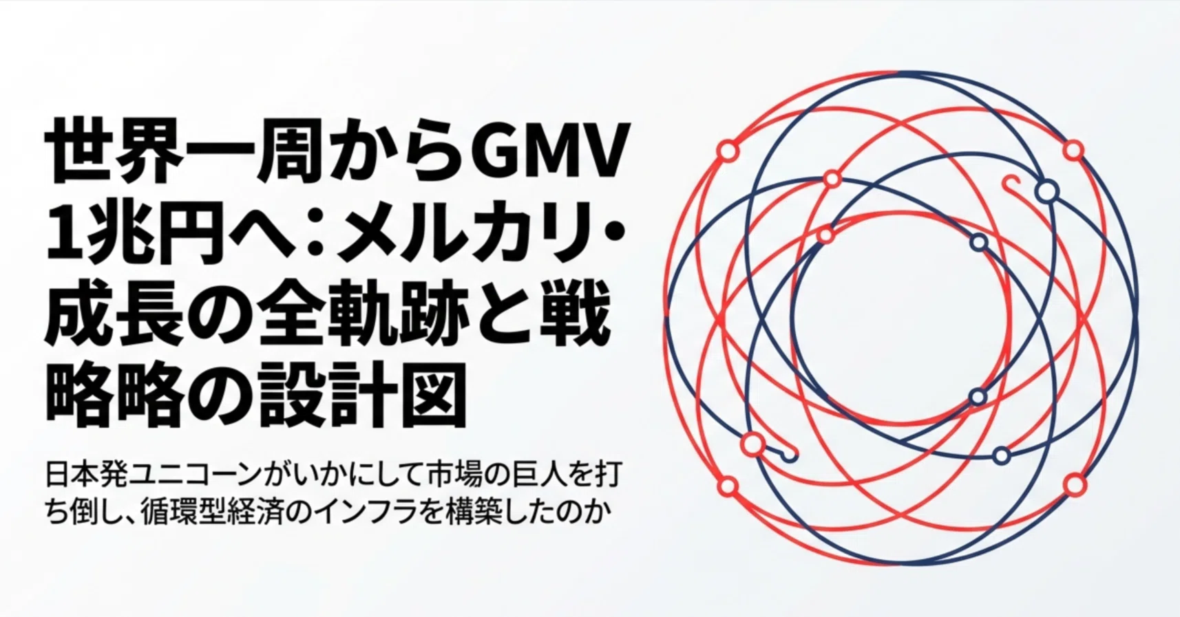 世界一周で目覚めた循環の夢：メルカリ、創業からGMV1兆円への全軌跡