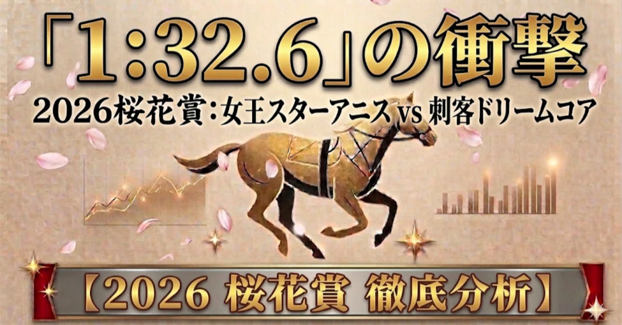 2026桜花賞】女王スターアニスか、血の革命か。美しき牝馬たちの戦いが