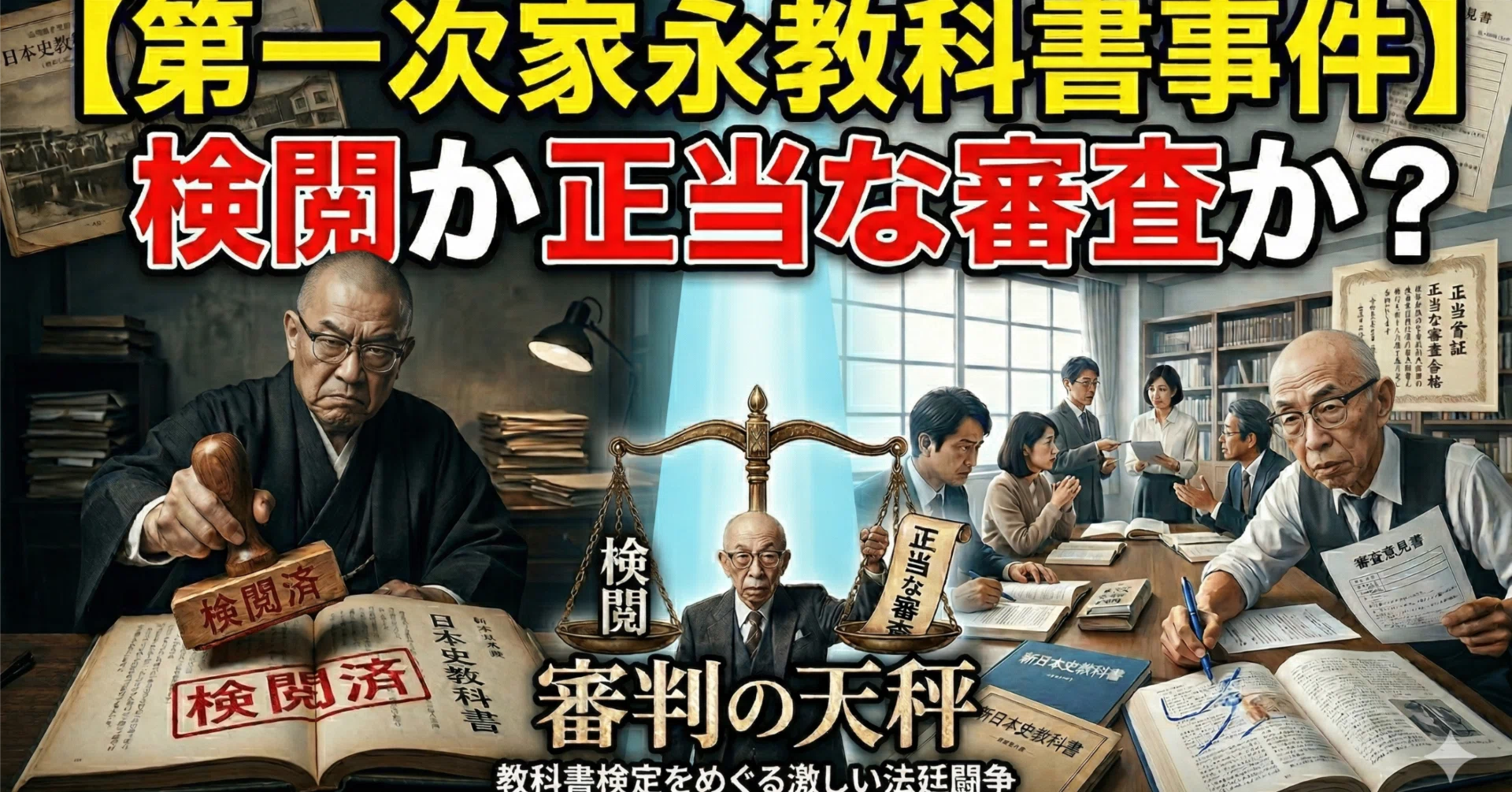 検閲か正当な審査か？」ー【第一次家永教科書事件（最判平成5年3月16日