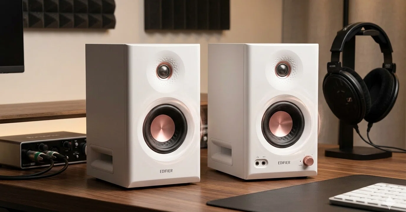 デスクの音が、別物になった。Edifier MR5 本音レビュー：スタジオ品質