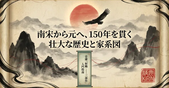 射鵰三部作の紹介｜KIRIN｜note