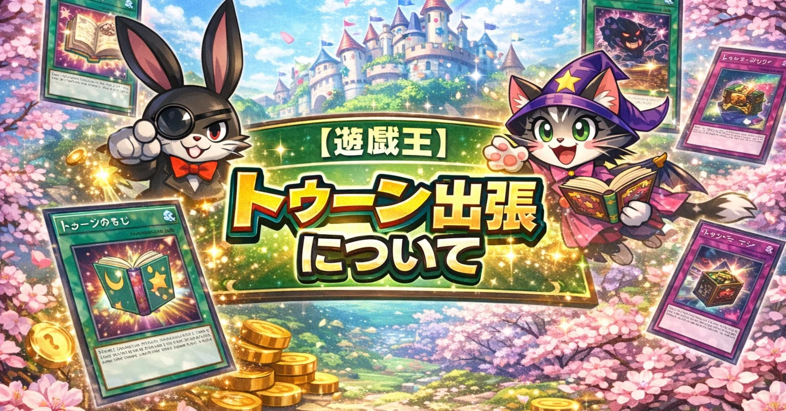 遊戯王】新規トゥーン出張について｜uni928